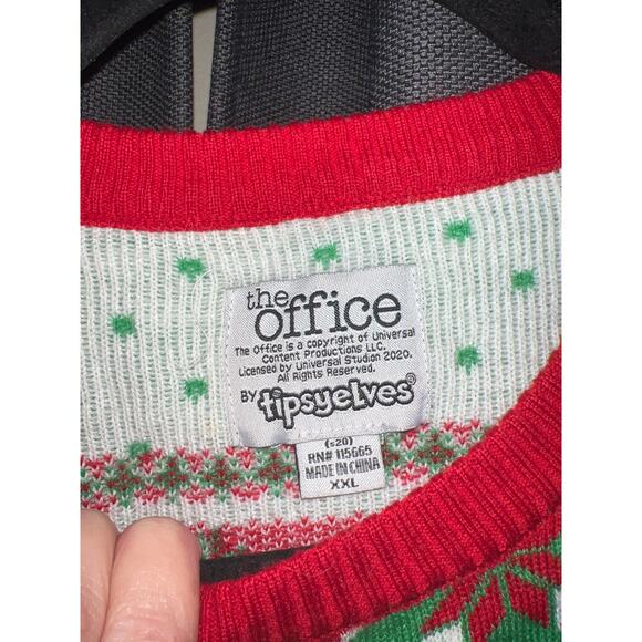Ugly Christmas Sweater Xmas Size XXL The Office - Picture 2 of 3
